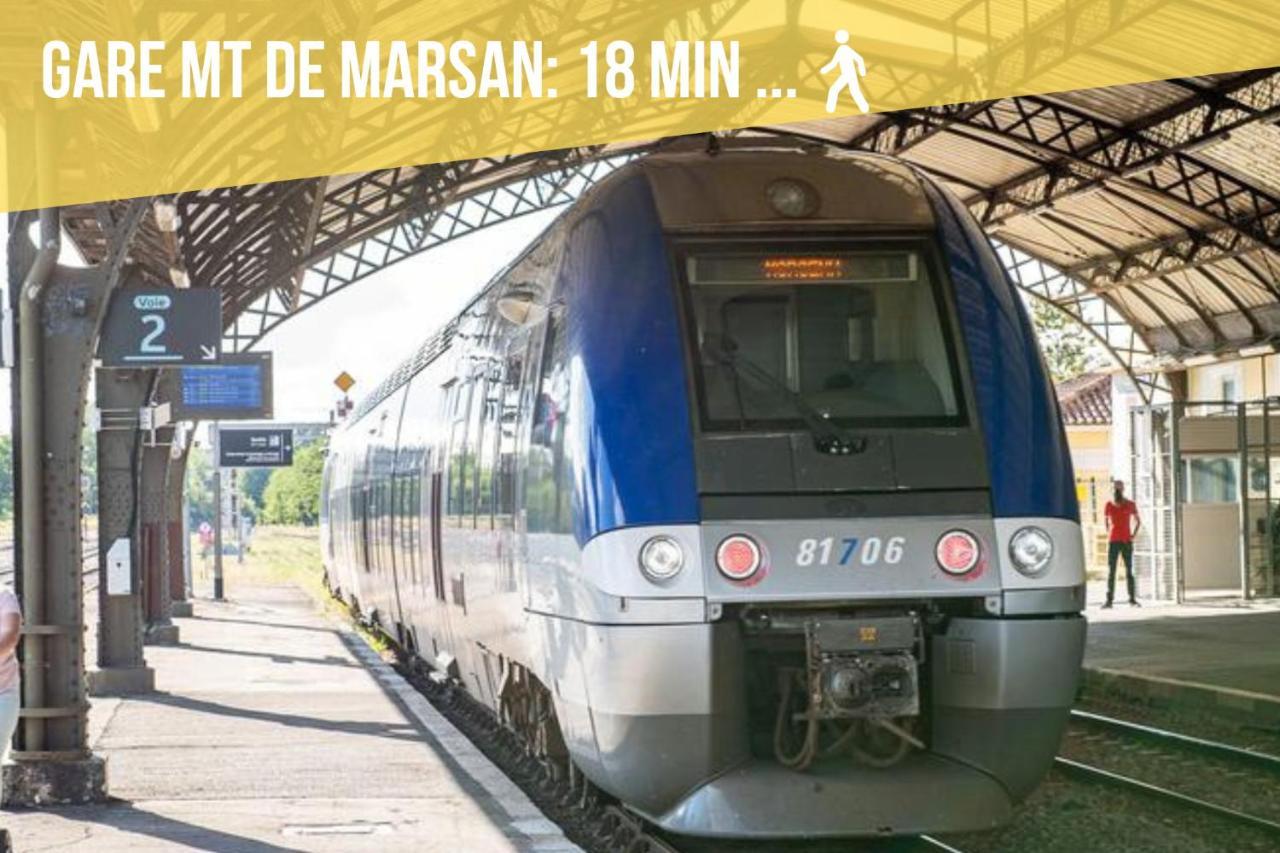 Maison Proche Centre * Wifi * Parking Devant * Mont-de-Marsan Kültér fotó