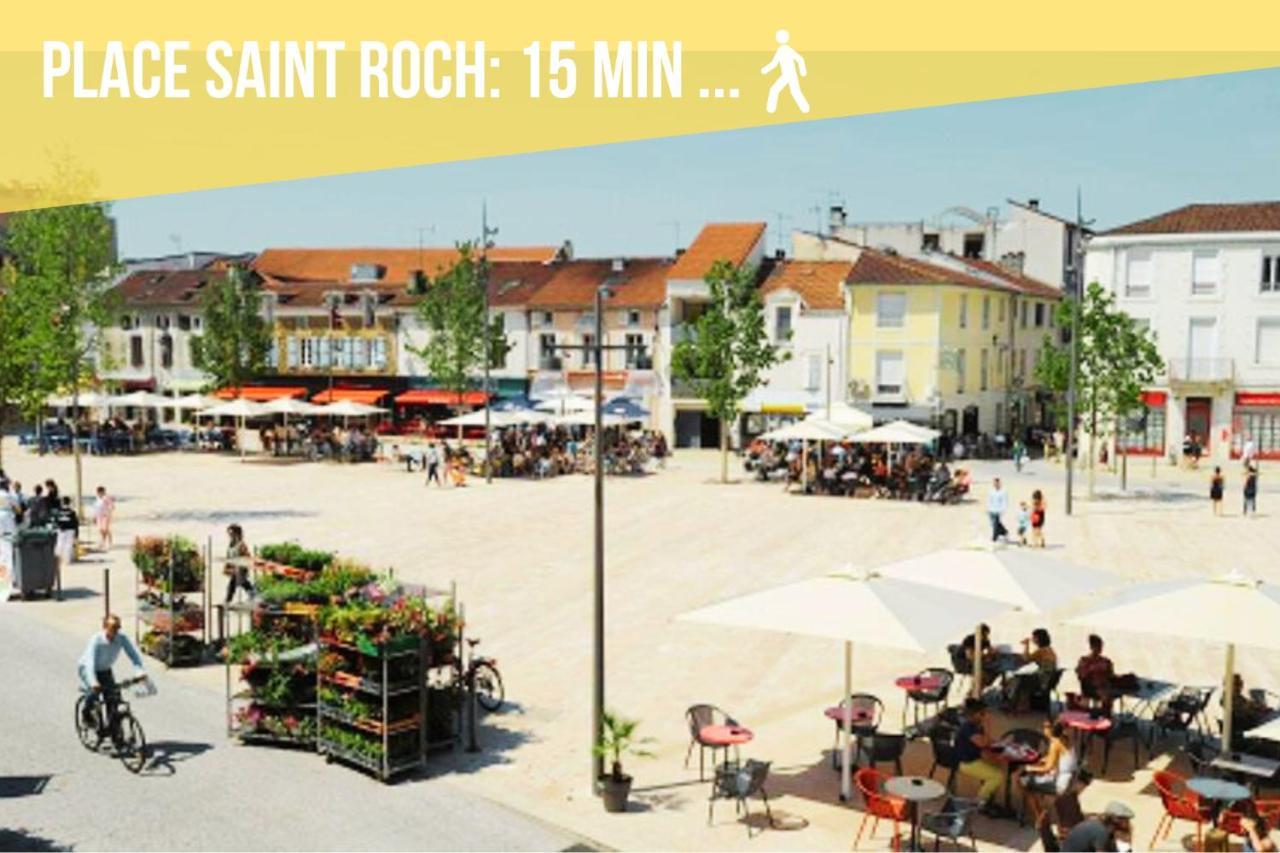 Maison Proche Centre * Wifi * Parking Devant * Mont-de-Marsan Kültér fotó