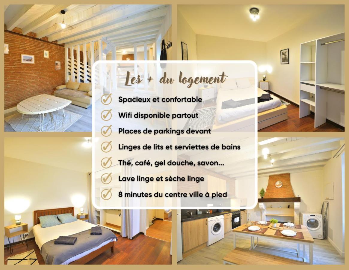 Maison Proche Centre * Wifi * Parking Devant * Mont-de-Marsan Kültér fotó